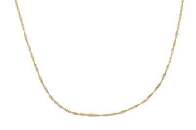Αλυσίδα Λαιμού Χρυσή 14 καράτια 40cm oro1990
