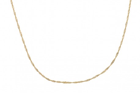 Αλυσίδα Λαιμού Χρυσή 14 καράτια 40cm oro1990 
