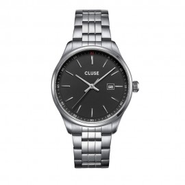 CLUSE Anthéor Steel Black, Silver Colour CL20904