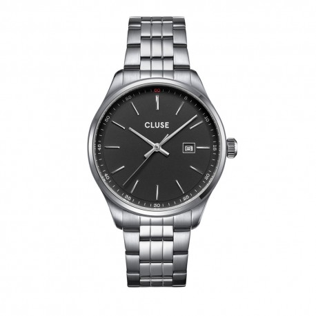 CLUSE Anthéor Steel Black, Silver Colour CL20904 