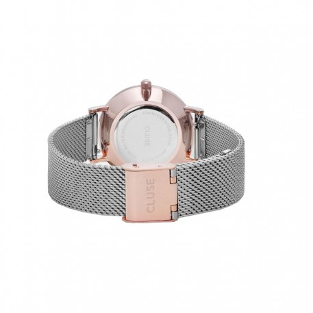 Minuit Mesh Cluse Rose Gold/Silver Stainless Steel Bracelet CW0101203004 