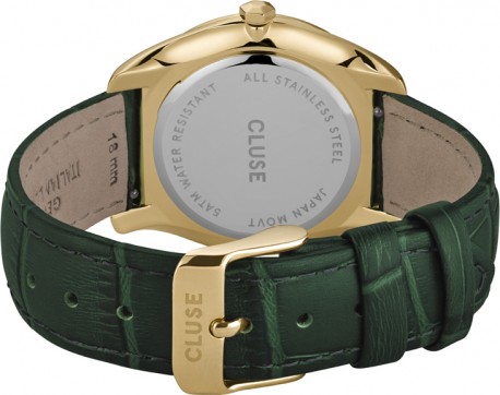 Cluse Feroce Gold Forest Green Croco CW0101212006 