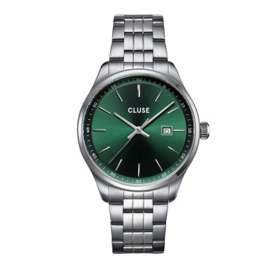 CLUSE Anthéor Steel Green, Silver Colour CL20902