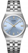 Cluse Retro 70's Watch Steel, Light Blue, Silver Colour CW35102