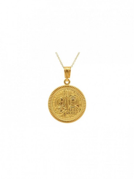 Φυλαχτό Κωνσταντινάτο , Χρυσό 9 Καράτια oro1508 