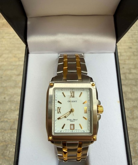 Orient Silver Stainless Steel Bracelet UNBY00 