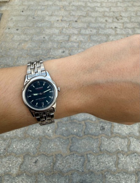 Orient Silver Stainless Steel Bracelet QW3N00 