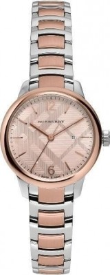 BURBERRY Classic Round Stainless Steel Bracelet BU10117	