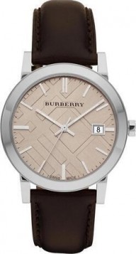 Burberry The City Brown Leather Strap BU9011