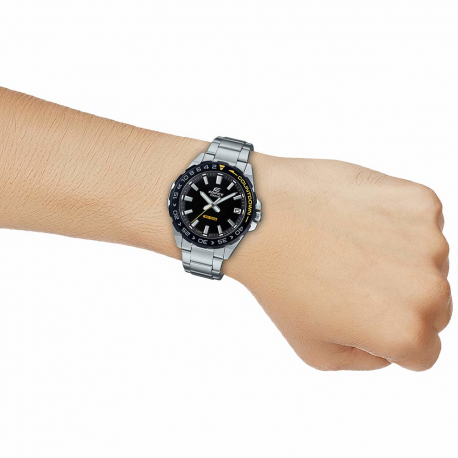 CASIO Edifice Silver Stainless Steel Bracelet EFV-120DB-1AVUEF 