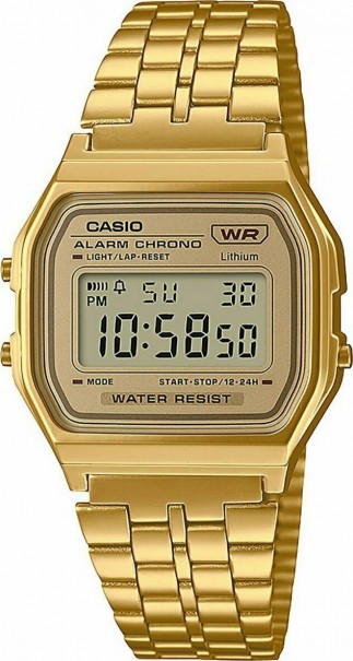 CASIO Vintage Gold Stainless Steel Bracelet A-158WEGV-9AEF  
