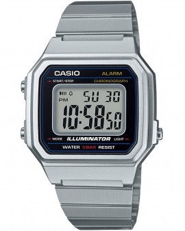 CASIO Collection Chronograph Silver Stainless Steel Bracelet B-650WD-1AEF
