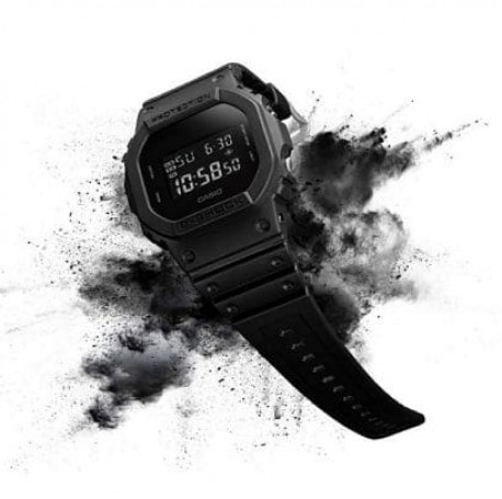 CASIO G-Shock Chrono Black Rubber Strap DW-5600UBB-1ER 