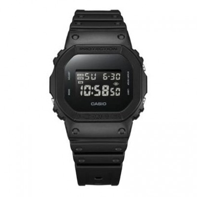 CASIO G-Shock Chrono Black Rubber Strap DW-5600UBB-1ER