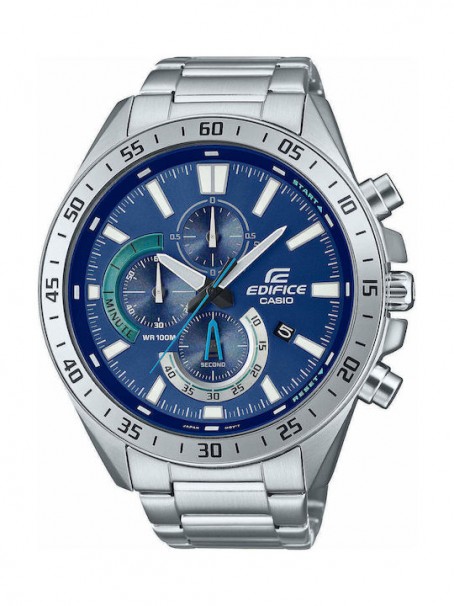 CASIO Edifice Chronograph Silver Stainless Steel Bracelet EFV-620D-2AVUEF 