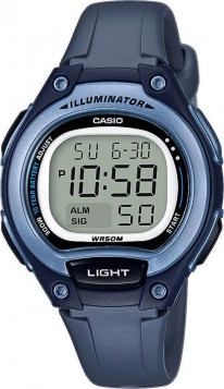 CASIO Collection Blue Rubber Strap LW-203-1BVEF