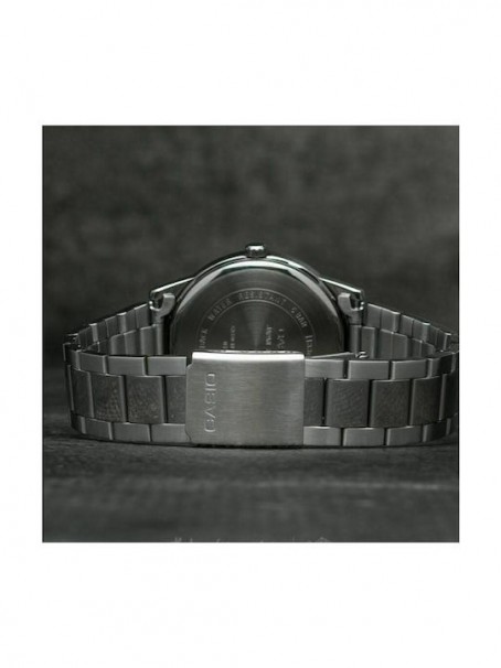 CASIO Collection Stainless Steel Bracelet Black Dial MTP-1303PD-1AVEG 