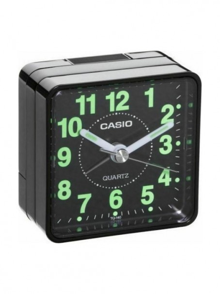 Casio Επιτραπέζιο Ρολόι με Ξυπνητήρι TQ-140-1EF 