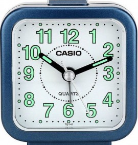 Casio Επιτραπέζιο Ρολόι με Ξυπνητήρι TQ-141-2EF