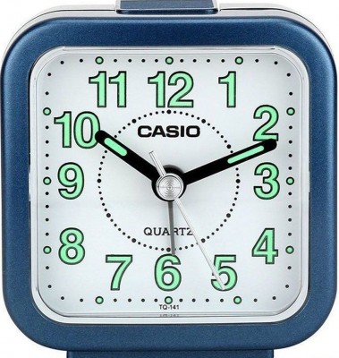 Casio Επιτραπέζιο Ρολόι με Ξυπνητήρι TQ-141-2EF