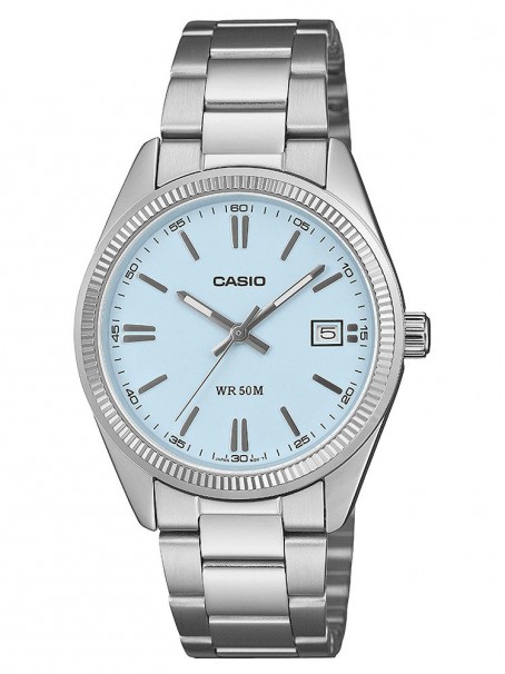CASIO Collection Silver Stainless Steel Bracelet UTP-1302PD-2A2VEF 