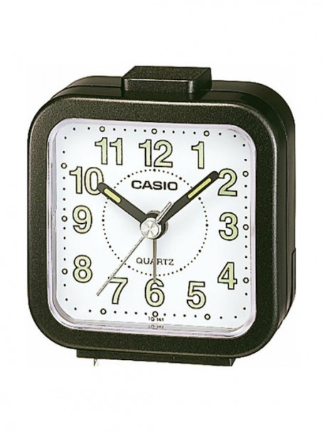 Casio Επιτραπέζιο Ρολόι με Ξυπνητήρι TQ-141-1EF 