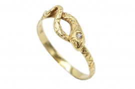 Δαχτυλίδι Χρυσό 14 Καράτια,Με Ζιργκόν oro1367