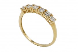 Δαχτυλίδι Χρυσό 14 Καράτια Με Ζιργκόν oro1461