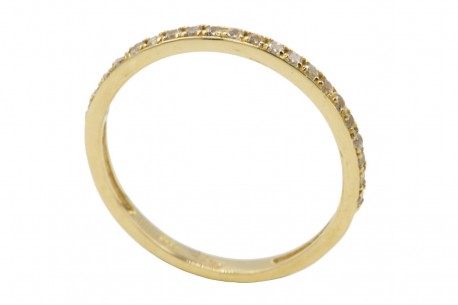 Δαχτυλίδι Χρυσό 14 Καράτια Με Ζιργκόν oro1502 