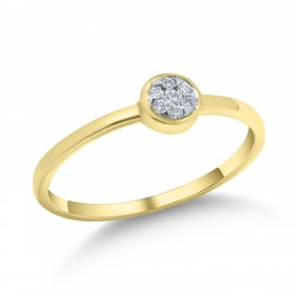 Δαχτυλίδι Χρυσό 14 Καρατίων Με διαμάντι oro2233