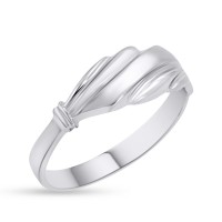 Δαχτυλίδι Λευκόχρυσο 14 Καράτια oro2872