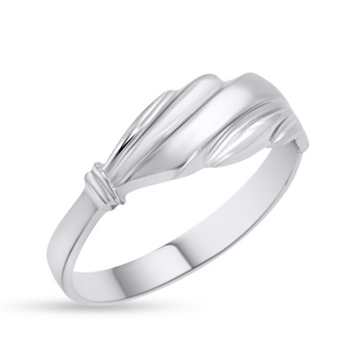 Δαχτυλίδι Λευκόχρυσο 14 Καράτια oro2872