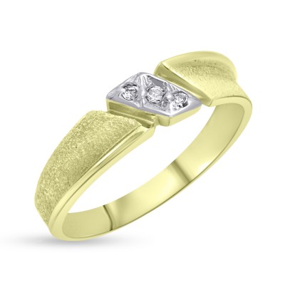 Δαχτυλίδι Χρυσό Με Ζιργκόν 14 Καράτια oro2875