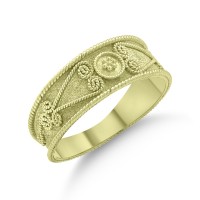 Δαχτυλίδι Χειροποίητο Χρυσό 18 Καράτια oro3092