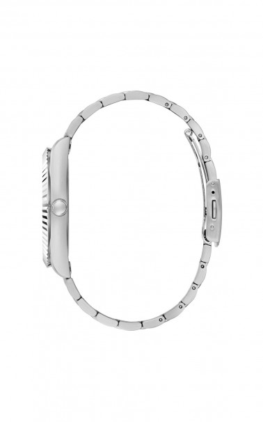 GUESS Connoisseur Silver Stainless Steel Bracelet GW0265G1 