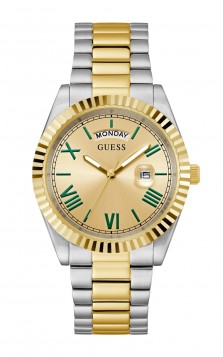 GUESS Connoisseur Two Tone Stainless Steel Bracelet GW0265G14