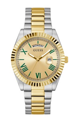 GUESS Connoisseur Two Tone Stainless Steel Bracelet GW0265G14