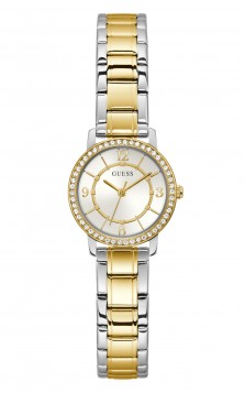 GUESS Melody Crystals Two Tone Stainless Steel Bracelet GW0468L4
