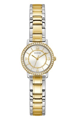 GUESS Melody Crystals Two Tone Stainless Steel Bracelet GW0468L4