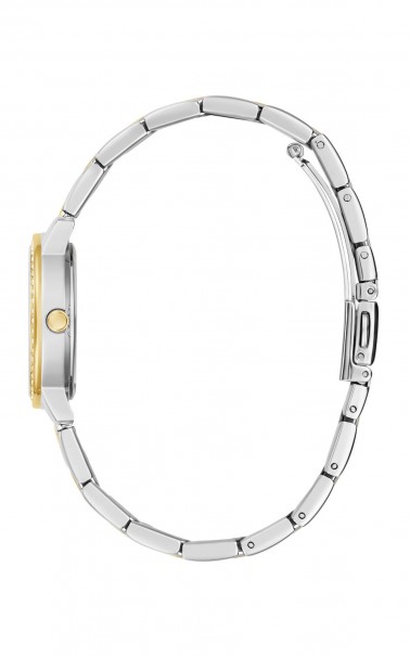 GUESS Melody Crystals Two Tone Stainless Steel Bracelet GW0468L4 