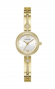 GUESS LOVELY Crystals Gold Stainless Steel Bracelet GW0655L2