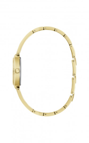 GUESS LOVELY Crystals Gold Stainless Steel Bracelet GW0655L2 