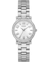 GUESS Fawn Crystals Silver Stainless Steel Bracelet GW0686L1