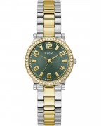 GUESS Fawn Crystals Two Tone Stainless Steel Bracelet GW0686L2