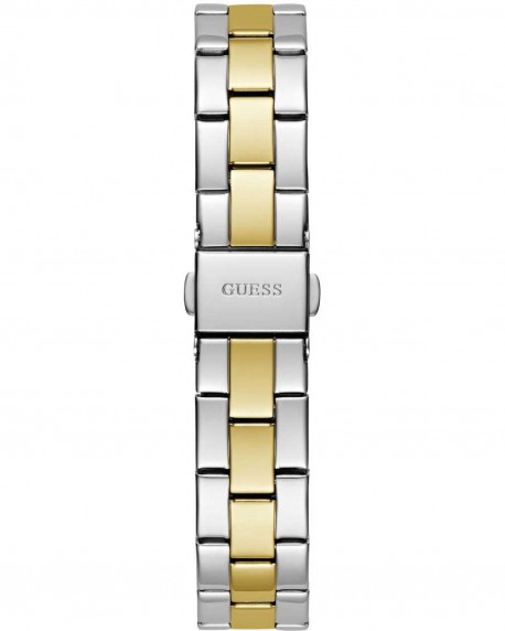 GUESS Heartless Crystals Two Tone Stainless Steel Bracelet GW0725L1 