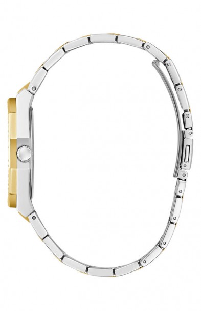 GUESS DESIRE Crystals Two Tone Stainless Steel Bracelet GW0770L4 