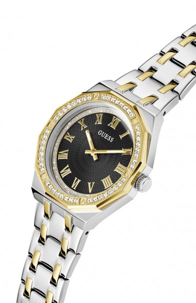 GUESS DESIRE Crystals Two Tone Stainless Steel Bracelet GW0770L4 