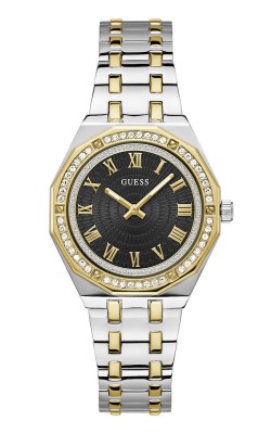 GUESS DESIRE Crystals Two Tone Stainless Steel Bracelet GW0770L4