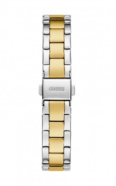 Ρολόι GUESS Mini Luna Crystals Two Tone Stainless Steel Bracelet GW0841L2 