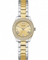 Ρολόι GUESS Mini Luna Crystals Two Tone Stainless Steel Bracelet GW0841L2